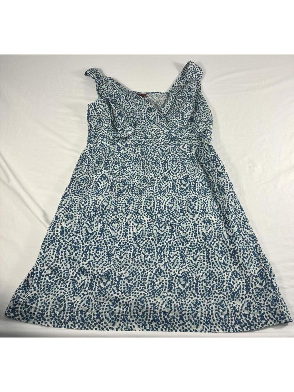 Merona Women's Cotton Spotted Pattern Sleeveless Dress Size XXL